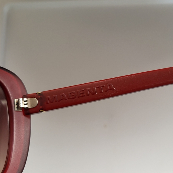 Women's Electric sunglasses burgundy color style magenta - Picture 5 of 5